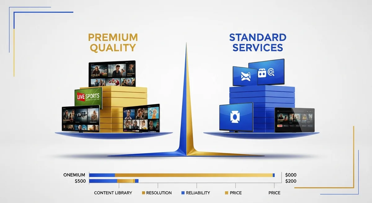 Comparatif Abonnements IPTV : Quel Service Choisir ?